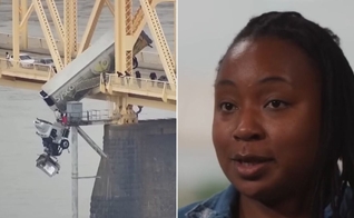 Sydney Thomas relembrou o acidente e glorificou a Deus. (Foto: Reprodução/YouTube/WHAS11)