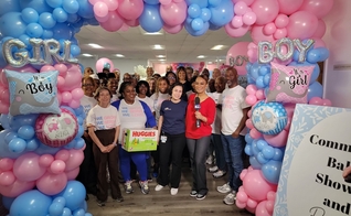 A Igreja Batista de Clinton promoveu o chá de bebê. (Foto: Convenção Batista de Maryland/Delaware).