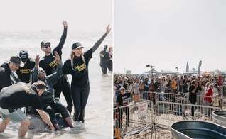 O evento na Califórnia. (Foto: Reprodução/Instagram/Baptize California)