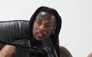 Gabbana no podcast do ministério God Behind Bars. (Foto: Reprodução/YouTube/God Behind Bars)