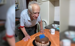 Janguito completou 99 anos em 14 de fevereiro de 2024. (Foto: Arquivo pessoal)