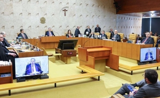 Ministros no STF. (Foto: Antonio Augusto/SCO/STF).