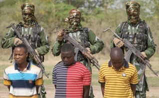 Os três homens foram raptados e mortos pelo ISWAP. (Foto: International Christian Concern).
