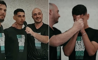 Vitor Augusto pediu perdão à mãe antes de se batizar. (Foto: Reprodução/Instagram/PIBAC).