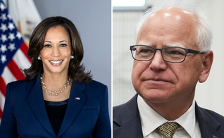 Kamala Harris e Tim Walz formam chapa Democrata para a corrida presidencial dos EUA. (Foto: Wikipedia)