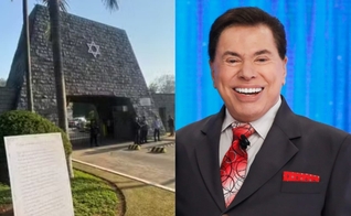 Silvio Santos foi enterrado no Cemitério Israelita do Butantã. (Foto: Reprodução/TV Globo/Wikimedia Commons/Palácio do Planalto).
