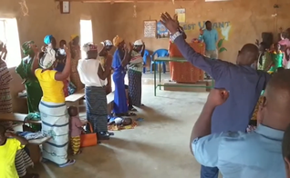 Igreja em Burkina Faso. (Foto: Imagem ilustrativa/Reprodução/YouTube/Open Doors South Africa).