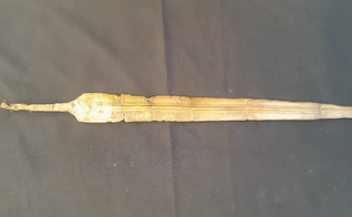 Espada de Ramsés II. (Foto: Ministério do Turismo e Antiguidades do Egito).