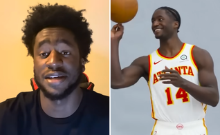 AJ Griffin: “A única coisa que realmente importa é ter um relacionamento com Jesus.” (Captura de tela/YouTube/A.M. Hoops)