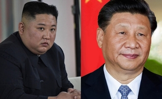 Kim Jong-un e Xi Jinping. (Foto: Wikimedia Commons/O Gabinete de Imprensa e Informação Presidencial kremlin/Wikimedia Commons/Palácio do Planalto).