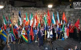 Mais de 50 nações marcham na Festa dos tabernáculos, em Israel. (Captura de tela/CBN News)