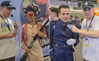 Erik evangelizou durante o Brasil Game Show 2024. (Foto: Reprodução/Instagram/Pastor do GTA).