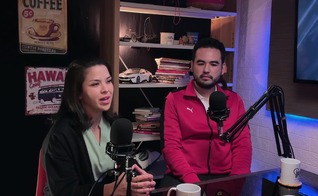 Naliane e Bruno Hamamoto. (Foto: Reprodução/YouTube/IKIGAI Chat).