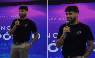 Yuri Alberto. (Foto: Reprodução/Instagram/Fonte da Vida)