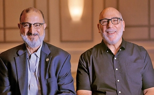 George Rafidi e Michael Calise. (Foto ReproduçãoAG News)