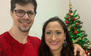 Carlos e Andrea. (Foto: Arquivo pessoal concedido ao Guiame)