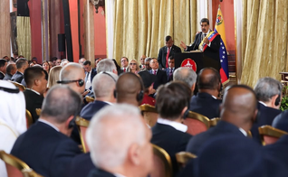 Nicolás Maduro em sua posse. (Foto: Presidência venezuelana).