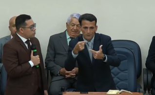 O pastor Paulo Sérgio. (Foto: Reprodução/YouTube/Libras A2 - Gesiel e Kérima).