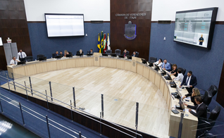Câmara de Vereadores de Itajaí. (Foto: Davi Spuldaro/CVI)