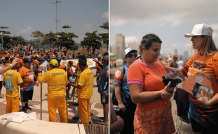 Igrejas e ministérios evangelizaram por várias regiões do Brasil. (Foto: Instagram/Bola de Neve Santos).