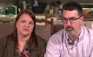 Christina e Brett Clardy. (Foto: Reprodução/WMTV)