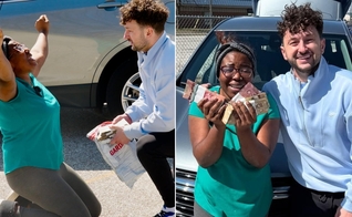 Bunmi estava lutando para sustentar sua família. (Foto: Instagram/Zach Dereniowski).