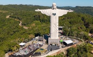 O Complexo do Cristo Protetor. (Foto: Maurício Tonetto/Secom).
