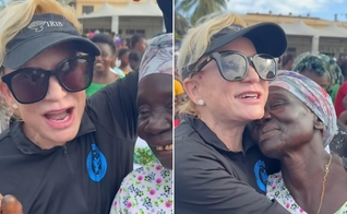 Albertina foi curada por Deus. (Foto: Reprodução/YouTube/Sean Feucht).