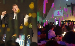 A Igreja Luterana de Hamburgo-Lohbrügge realiza cultos com a temática Harry Potter. (Foto: Reprodução/DW).