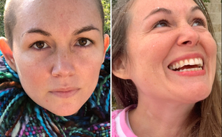 Jessica Rae Ellis, antes de depois de entregar sua vida a Jesus. (Foto: Facebook)