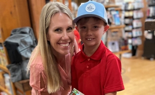 Jake Coffey e sua mãe, Shannon. (Foto: Reprodução/BGEA)