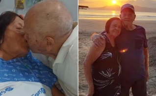 Paschoal e Odileta de Haro. (Foto: Luciano Leal/Arquivo pessoal/Reprodução/Instagram/G1).