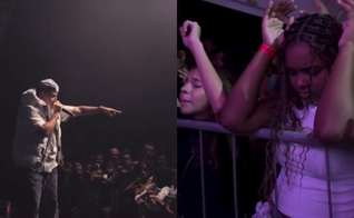 Victin louvou e pregou o Evangelho ao público. (Foto: Reprodução/Instagram/Victin).