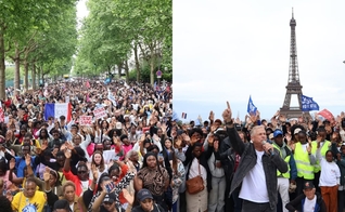 Os participantes anunciaram Jesus pelas ruas de Paris. (Foto: Instagram/Jean-Luc Trachsel ministries).