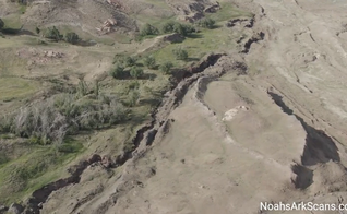 Pesquisadores do Projeto Arca de Noé analisaram amostras de solo do sítio Durupinar, no leste da Turquia. (Captura de tela/NoahsArkScans.com)