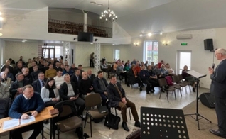 Igreja batista na Ucrânia. (Foto: Imagem ilustrativa/União Ucraniana de Igrejas de Cristãos Evangélicos-Batistas).