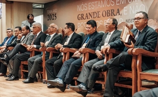 Diretoria da Assembleia de Deus BH, durante 80ª EBO. (Foto: Instagram/adbhoficial) 
