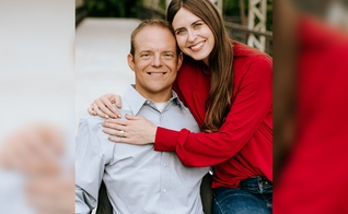 Mark e sua falecida esposa Renée Grantham. (Foto: Reprodução/AG News)