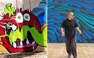 Cristãos evangelizam através do grafite. (Foto: Reprodução/Instagram/tomate_graffiti/bieto)