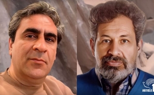 Mehdi Rahim e Kia Nourinia. (Foto: Article 18).