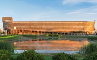 Réplica da Arca de Noé nos Estados Unidos. (Foto: Imagem ilustrativa/Ark of Noah/Divulgação).