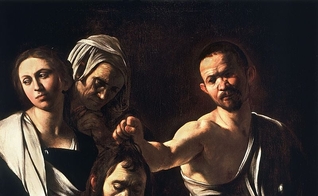 Salomé com a Cabeça de João Batista, pintura de Caravaggio (Imagem: Wikimedia Commons).
