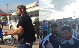 David Ramirez e cristãos locais foram atacados por uma multidão. (Foto: Reprodução/Instagram/David Ramirez).