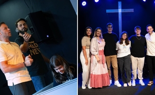 Valentina levou toda a sua família a Jesus. (Foto: Reprodução/Instagram/Reino Graça Church)