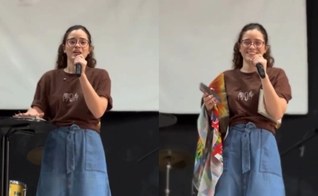 Giovana Batista foi curada durante treinamento da JOCUM. (Foto: Reprodução/Instagram/EMF - ESCOLA MISSIONÁRIA DE FÉRIAS).