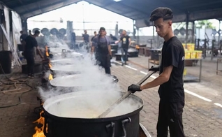 Uma cozinha da WCK em Gaza. (Foto: WCK).