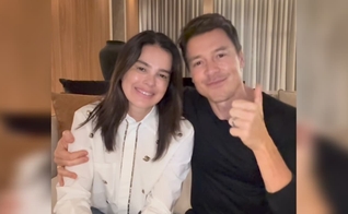  Vera Viel e Rodrigo Faro. (Foto: Reprodução/Instagram/Rodrigo Faro).