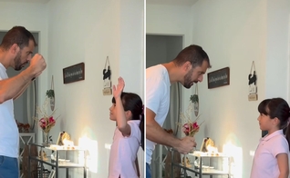 Thiago e Hanna. (Foto: Reprodução/Instagram/Juliana Tartari)