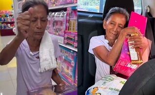 Juanita sonhou em ter uma boneca toda sua vida. (Foto: Reprodução/Instagram/MURPHSLIFE Aaron Murphy).