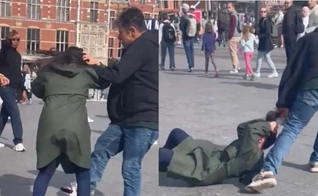 Yerani Nunes foi agredida pelo homem em Amsterdã. (Foto: Reprodução/Revive).